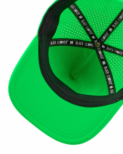 Adjustable Tropical Green Hat for Golf and Lifestyle
