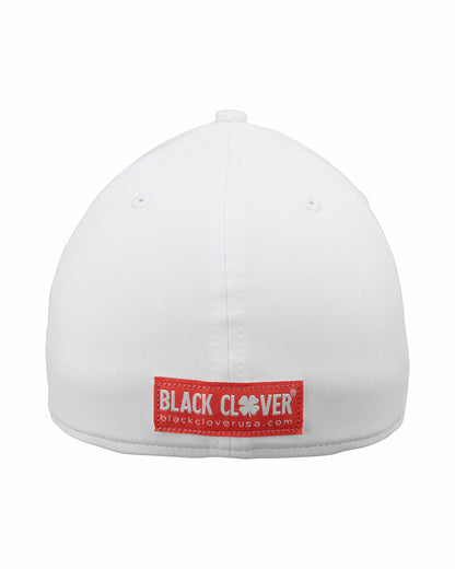 White and Brandy Premium Clover Hat For Golf and Lifestyle
