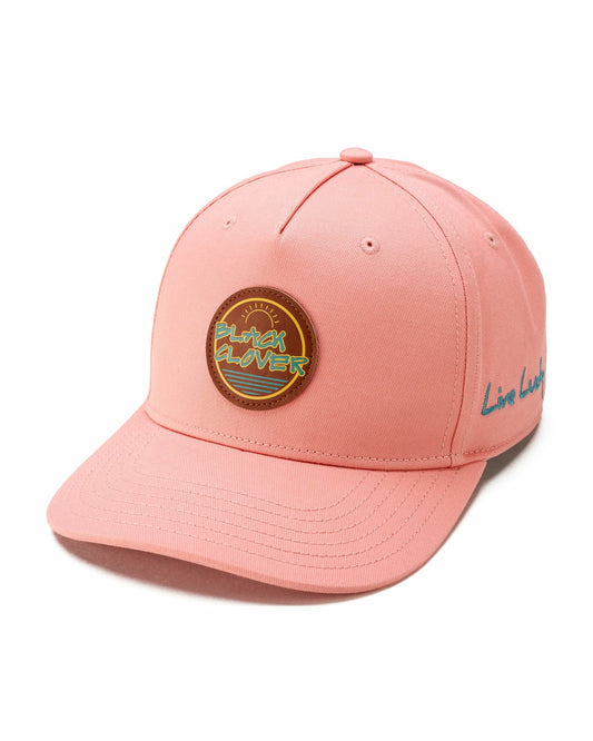 Unisex Coral Pink Hat for Summer Golf or Beach Days