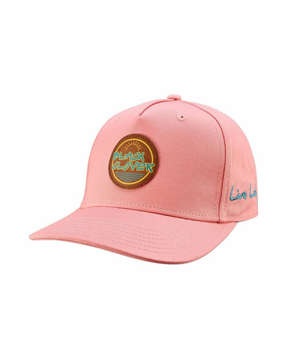 Unisex Coral Pink Hat for Summer Golf or Beach Days