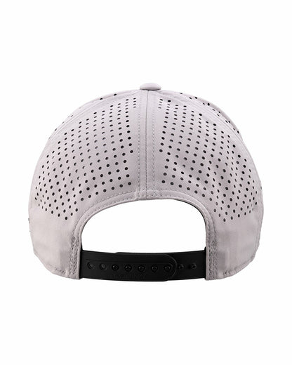 Breathable Silver Golf Hat with Rope and Patch