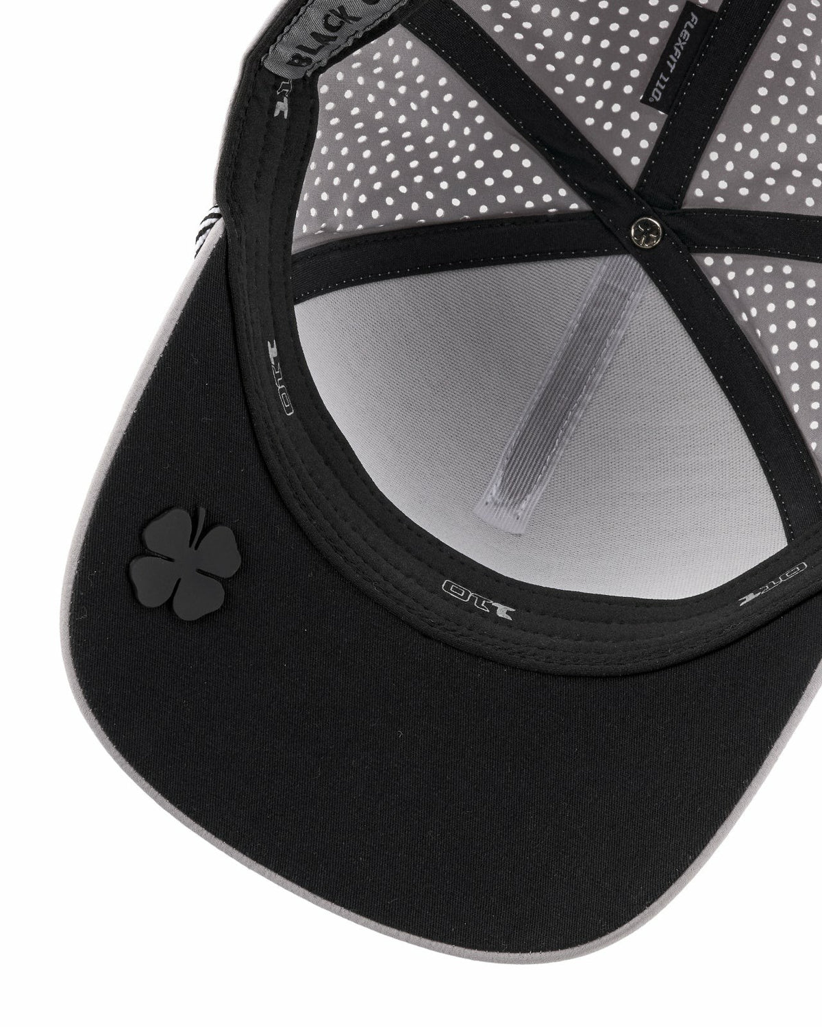 Breathable Silver Golf Hat with Rope and Patch
