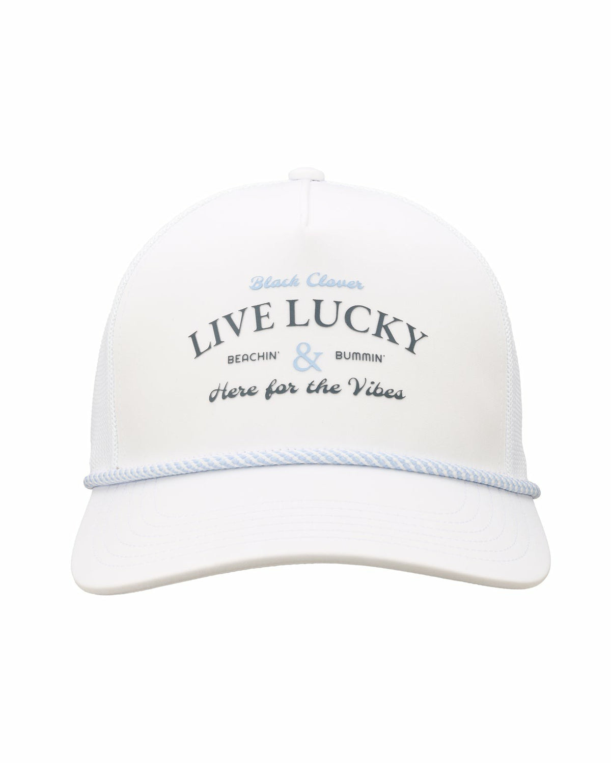 Coastal White and Blue Hat for Golf and Lifestyle