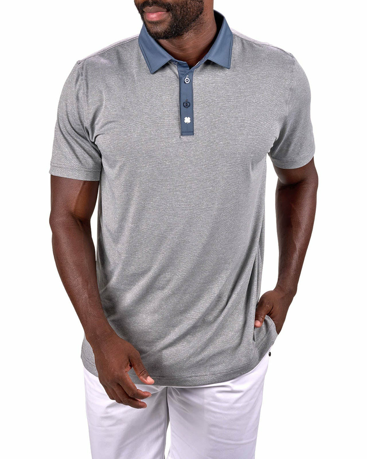 Classic Men's Black Golf Polo with Cooling & Breathability
