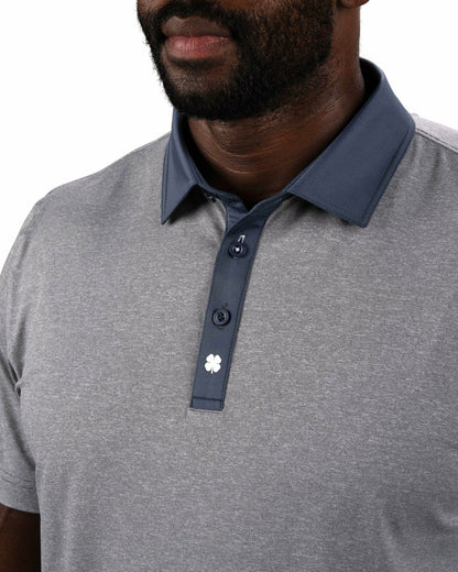 Classic Men's Black Golf Polo with Cooling & Breathability
