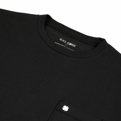 Luxe Short-Sleeved Black Tee for Work or Play