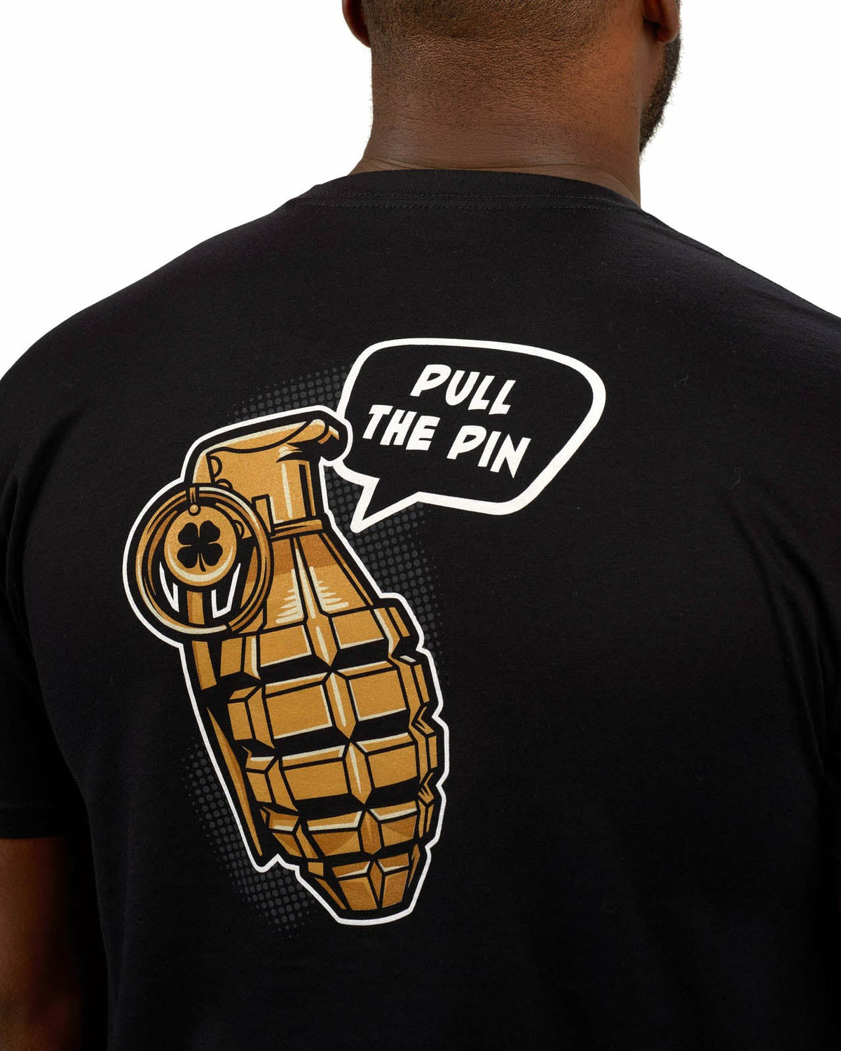 Men’s Versatile Black and Yellow Graphic Tee for Golf & Lifestyle