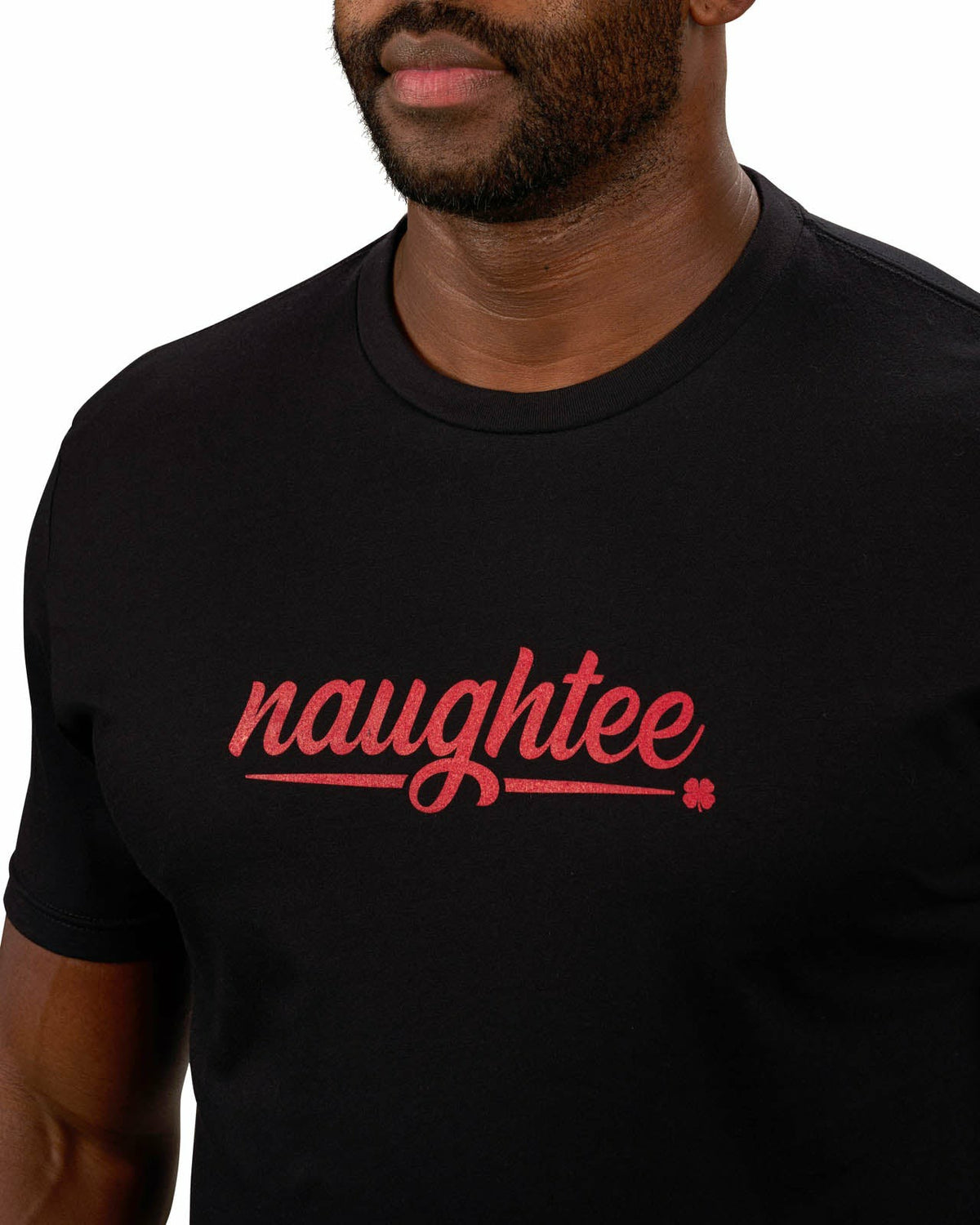 Men's Edgy Black and Red Graphic Tee for Golf & Lifestyle