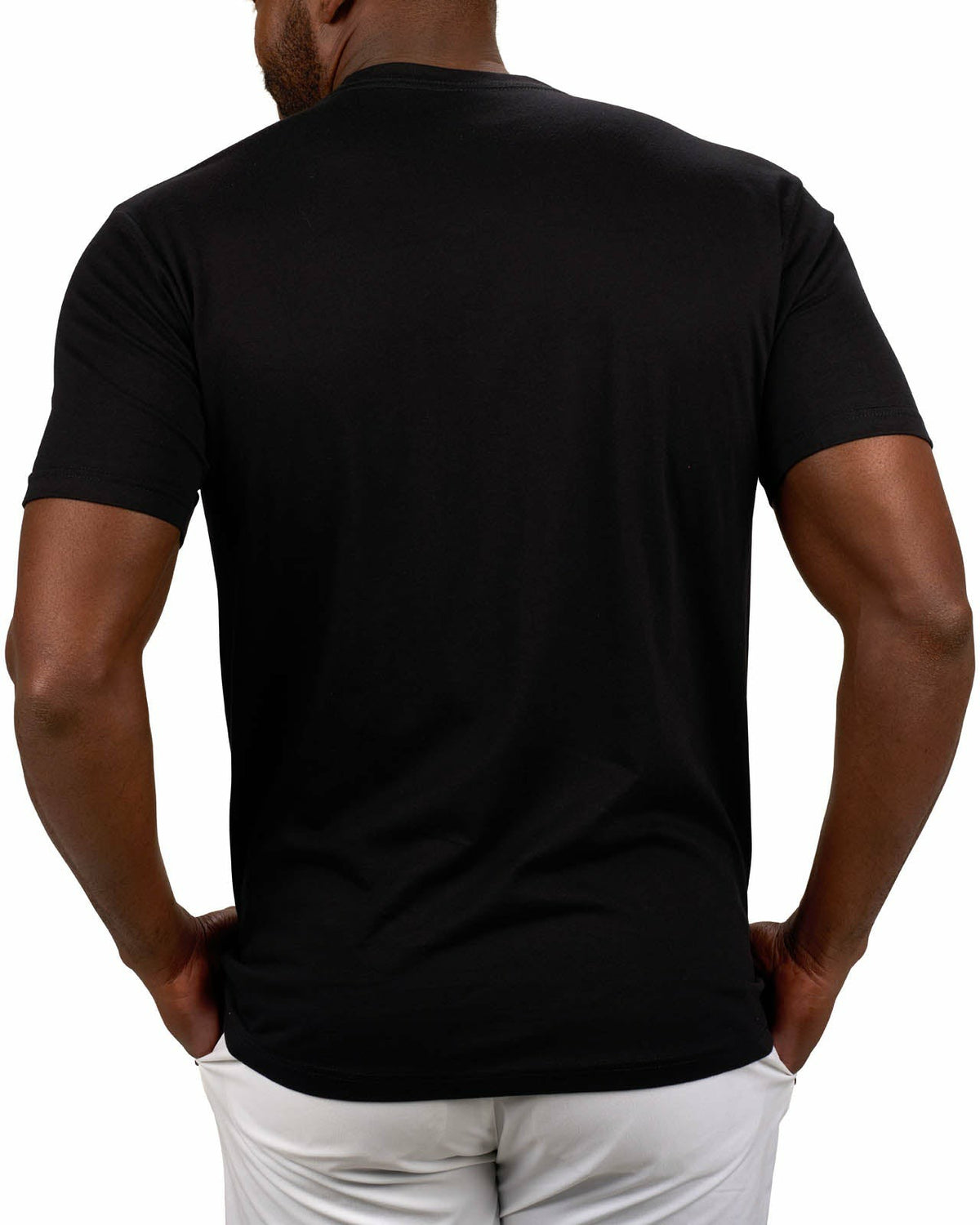 Men's Edgy Black and Red Graphic Tee for Golf & Lifestyle