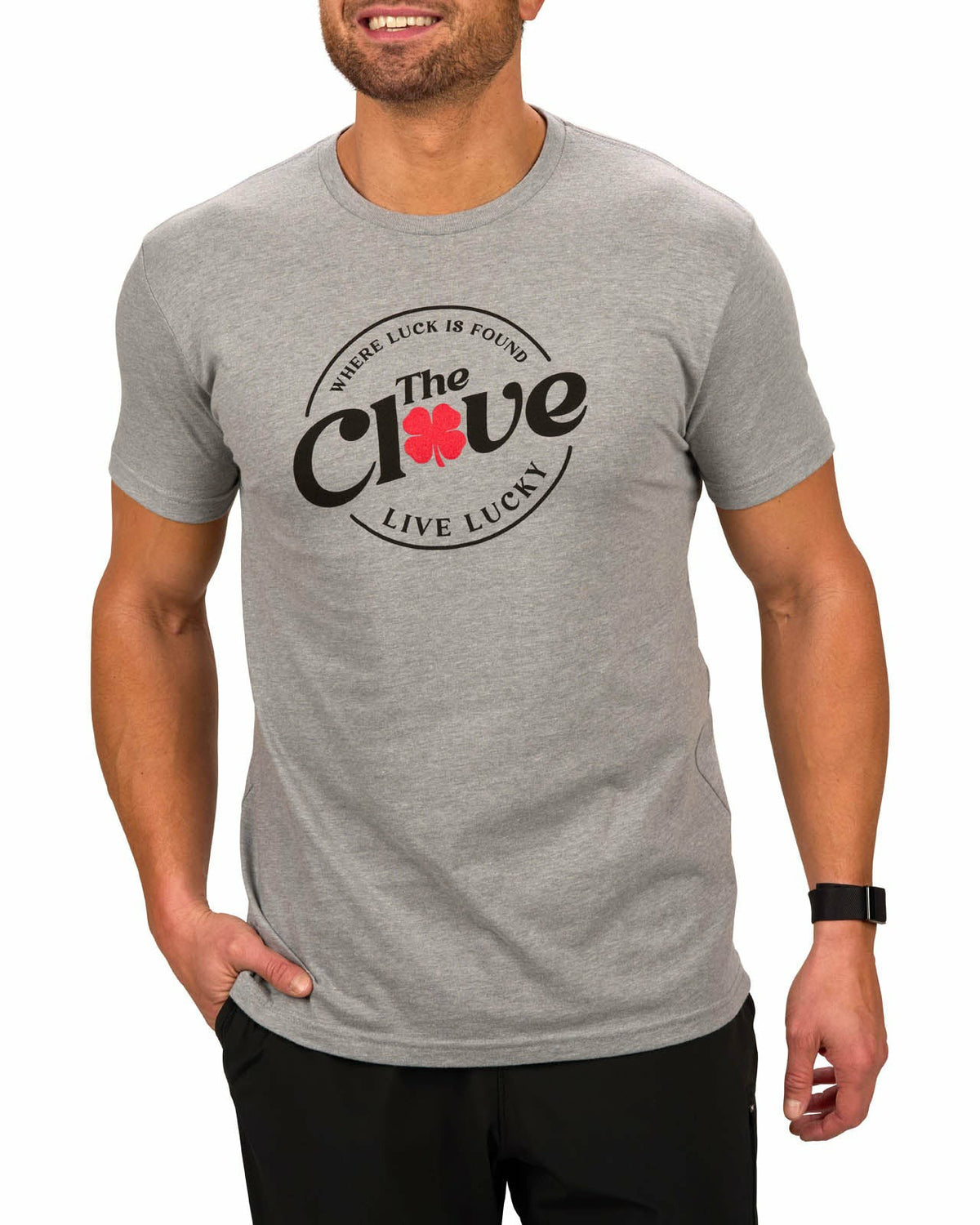 Men's Dark Heather Grey Trendy Golf Graphic Tee for Golf & Lifestyle