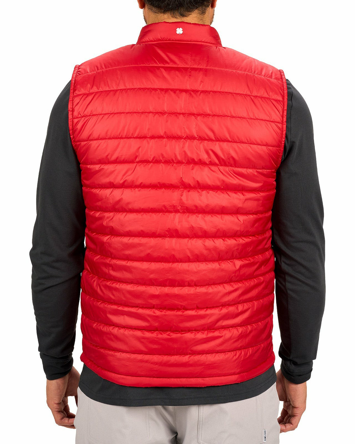 Men's Red Quilted Vest