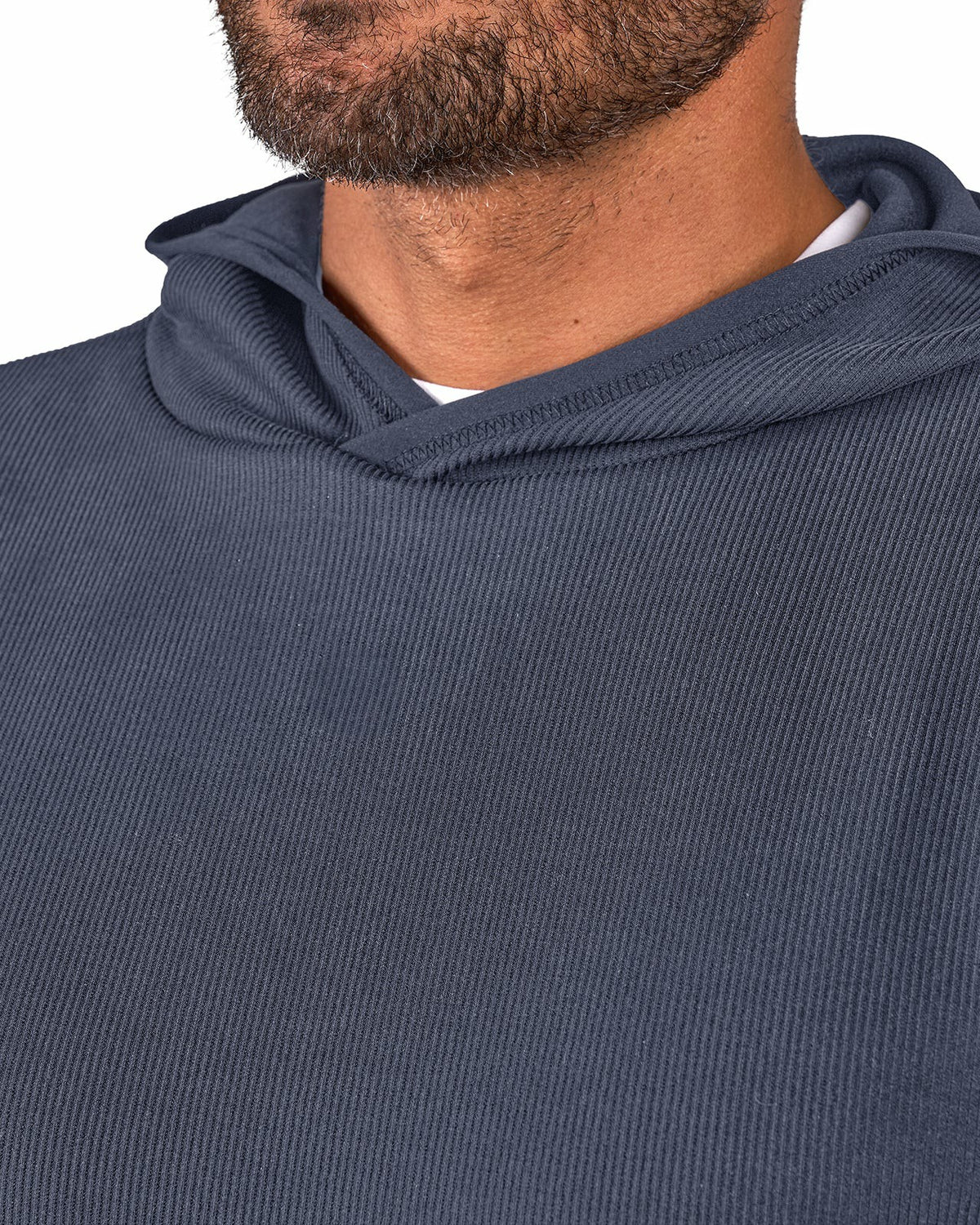 Men's Versatile Blue Hoodie for Style and Comfort