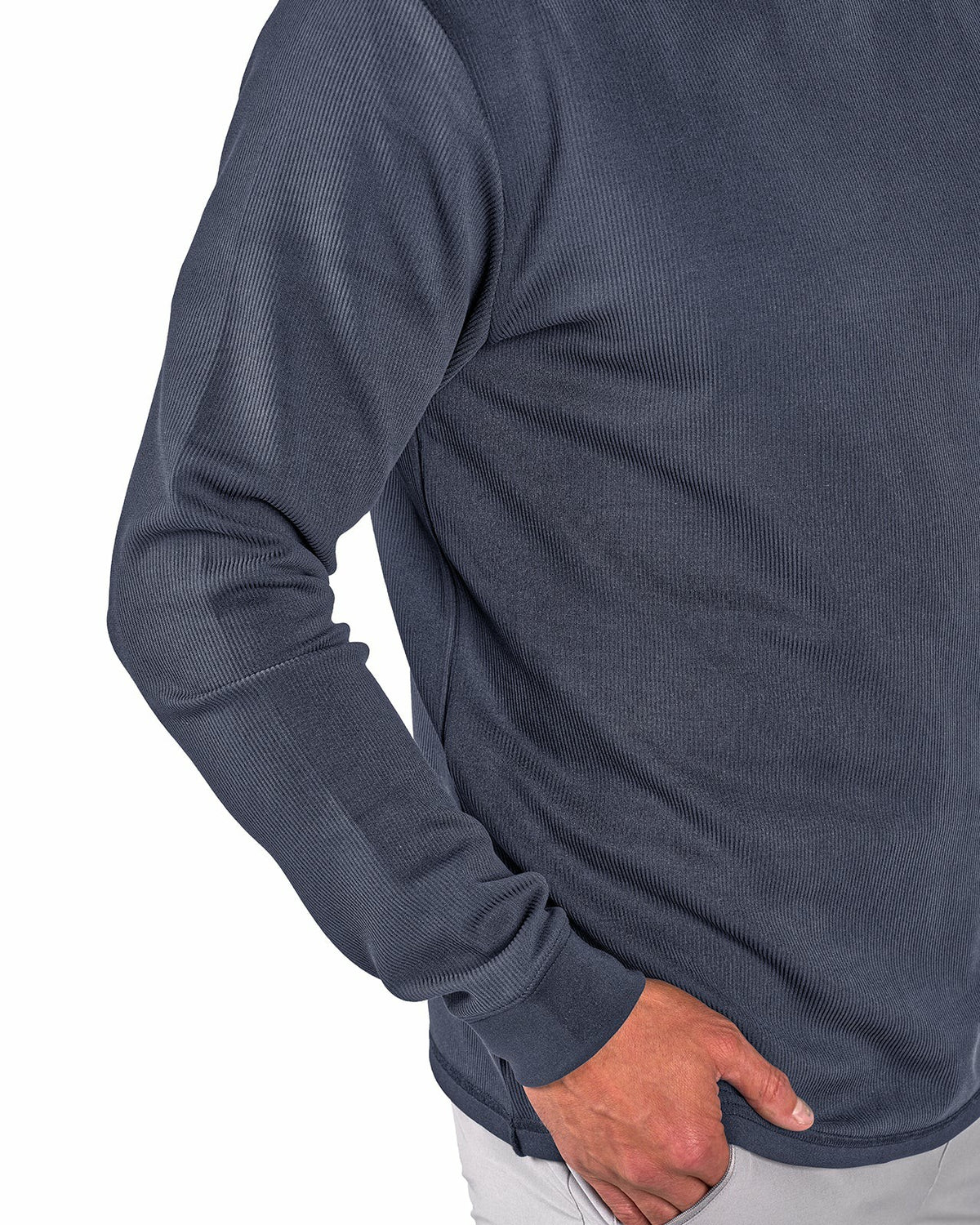 Men's Versatile Blue Hoodie for Style and Comfort