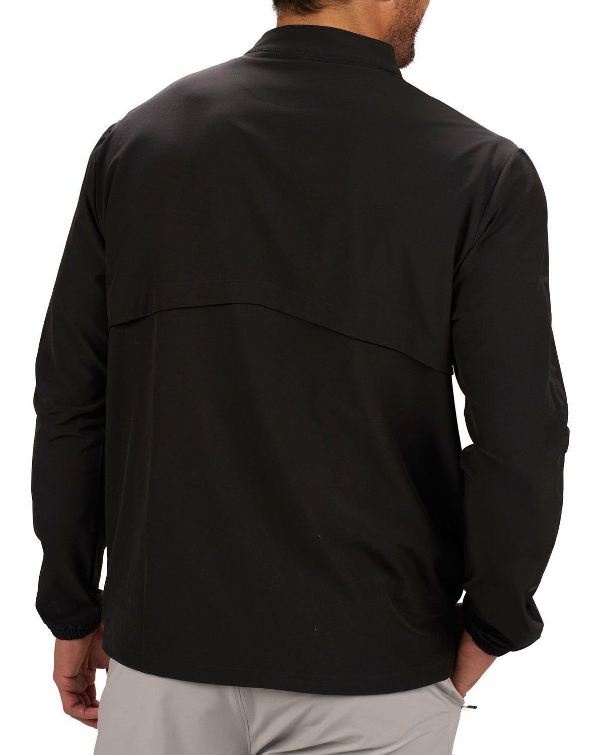 Lightweight Breathable Black Jacket