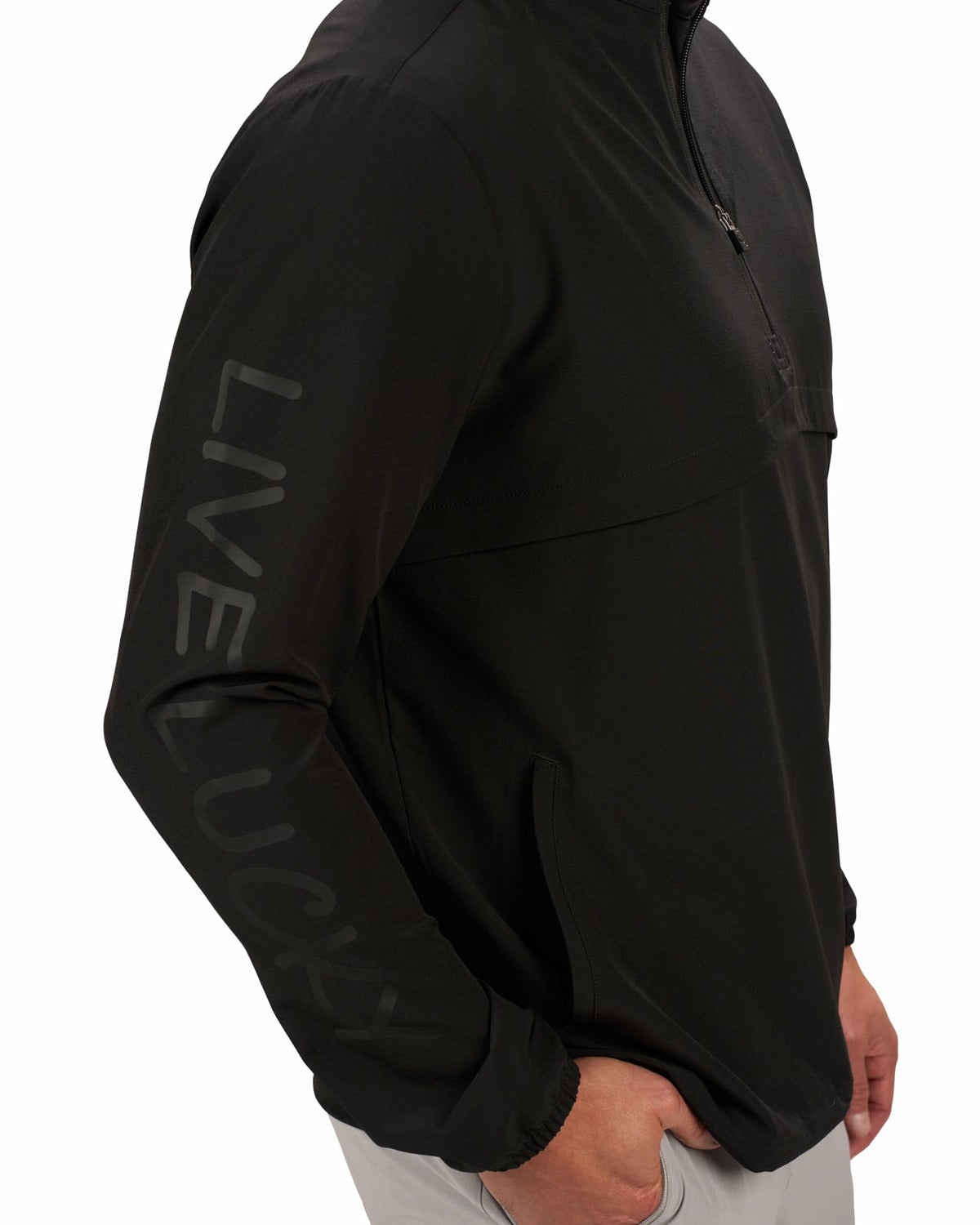 Lightweight Breathable Black Jacket