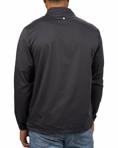 Men's Twill Stretch Grey Casual Jacket