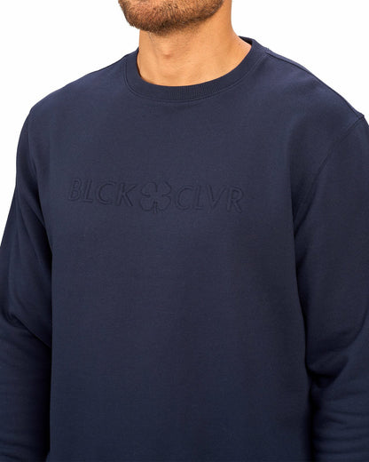 Navy Crewneck Sweatshirt