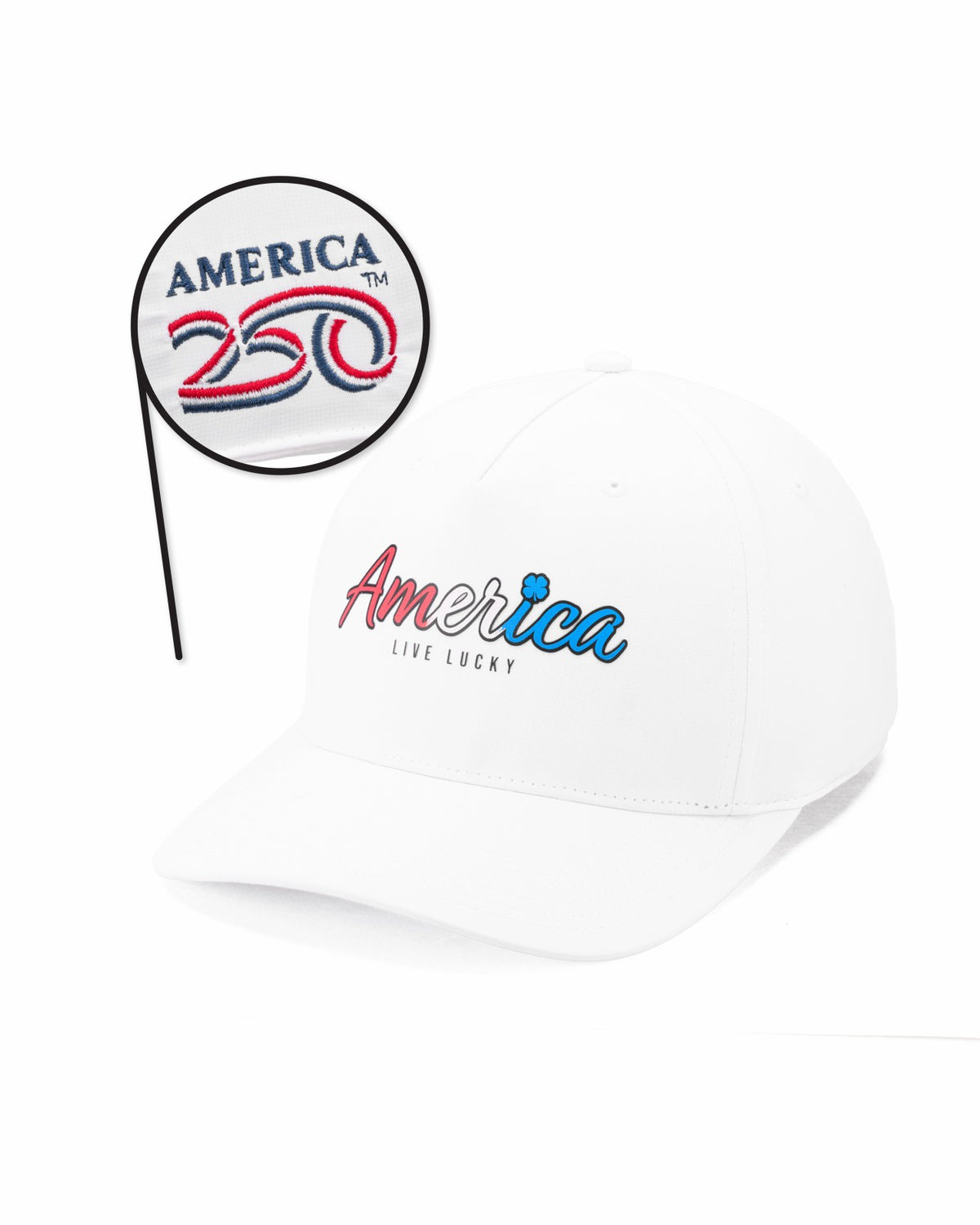 Unisex Patriotic White Hat - America 250th Edition