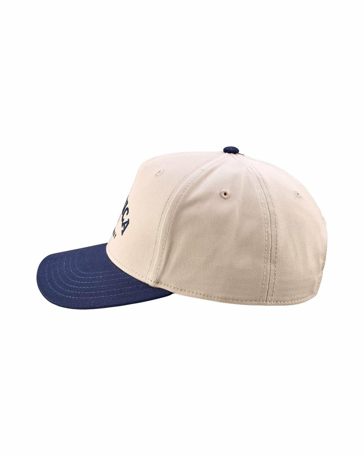 Unisex Adjustable Navy and Tan USA Flag Patriotic Hat