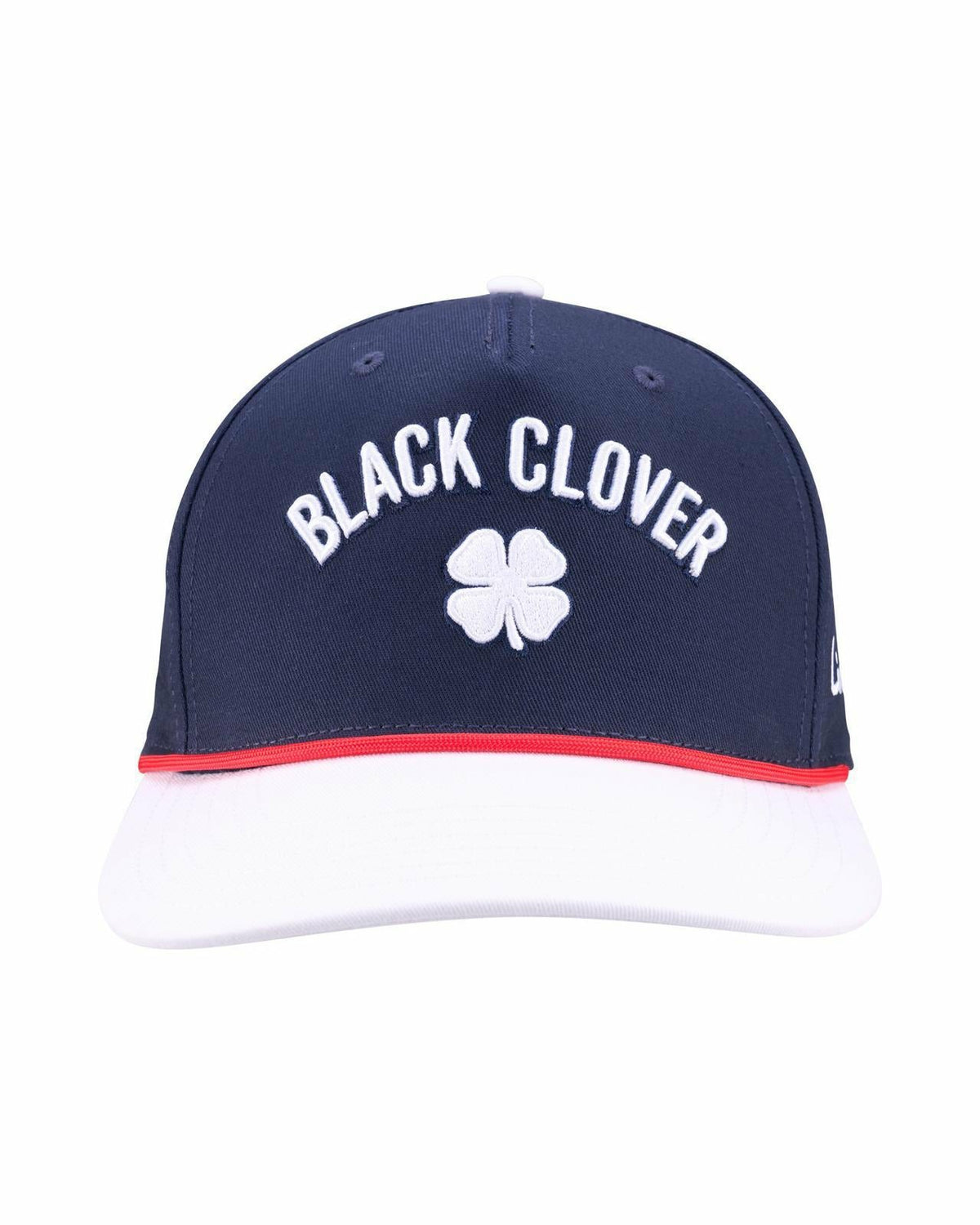 Vintage-Inspired Patriotic Navy Hat with White Brim