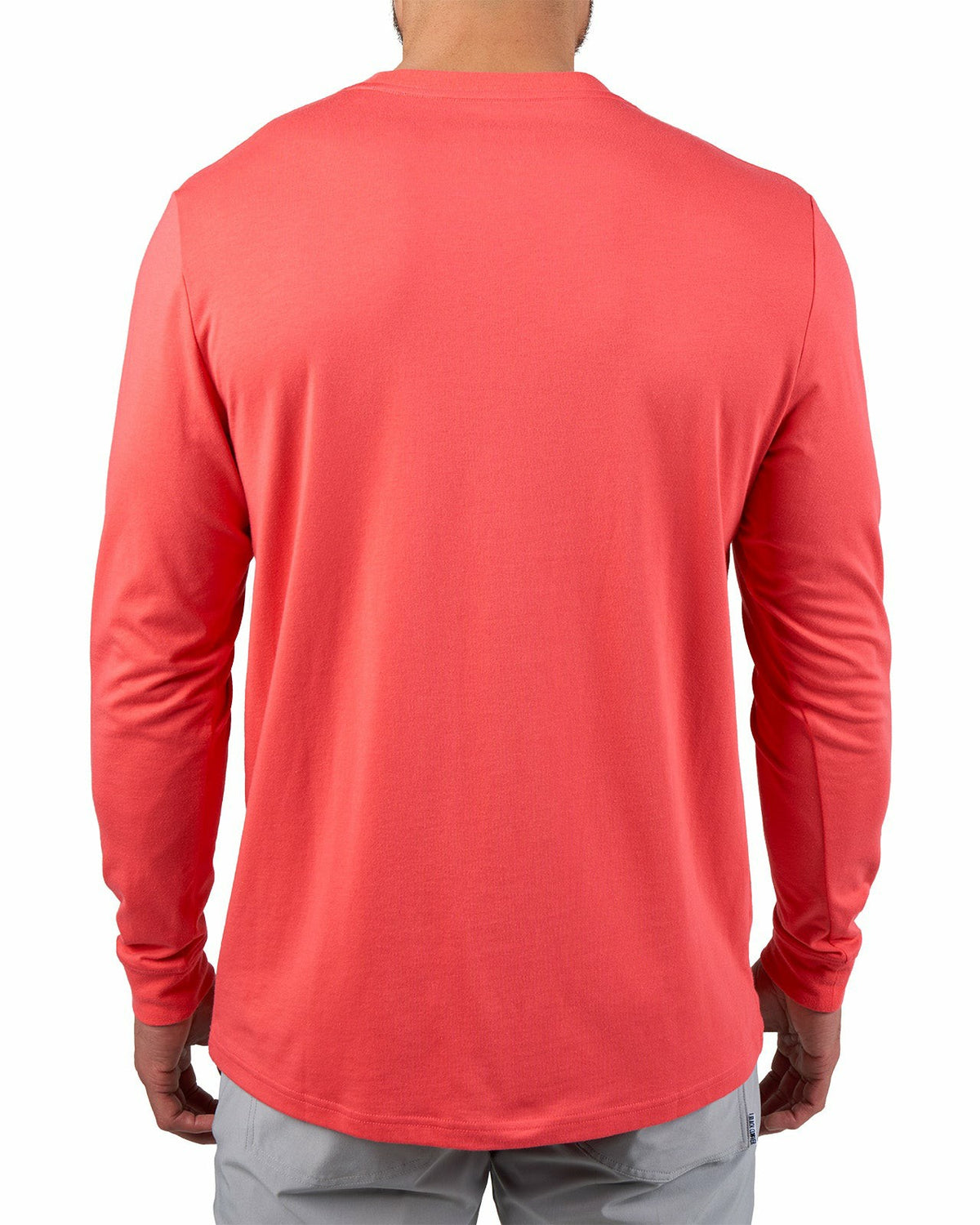 Luxe Long-Sleeved Pink Tee for Work or Play