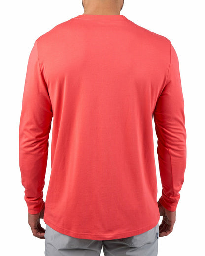 Luxe Long-Sleeved Pink Tee for Work or Play