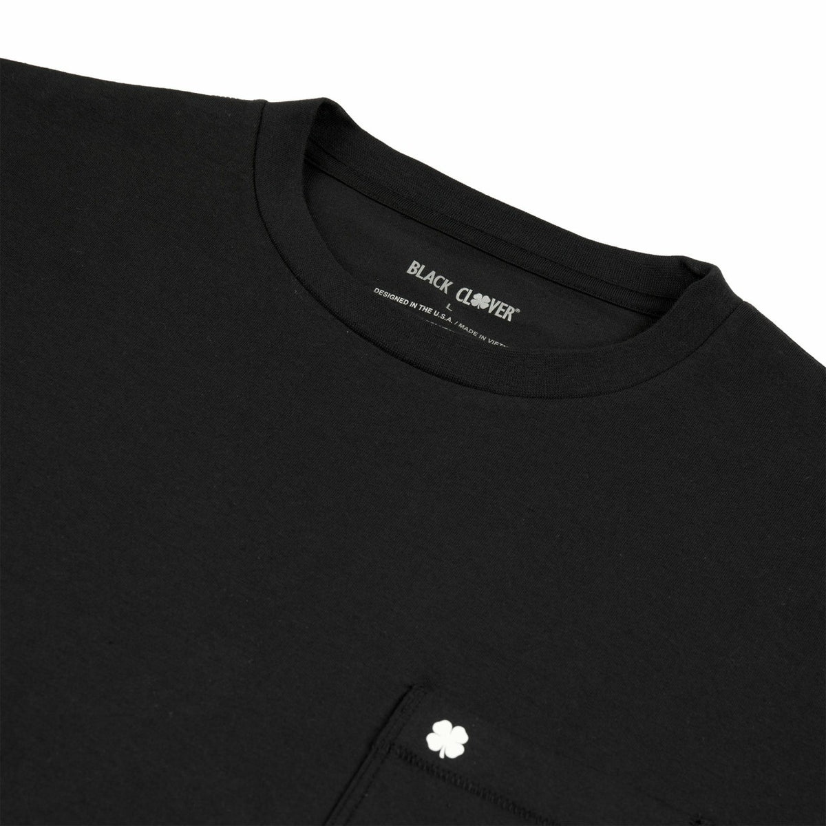 Luxe Short-Sleeved Black Tee for Work or Play