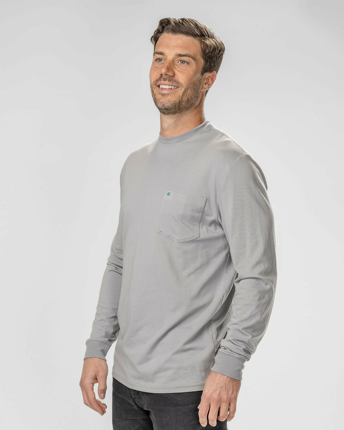 BC Luxe Pocket LS Tee