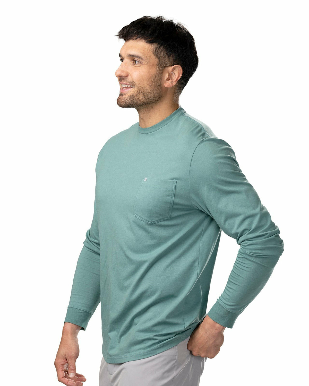 BC Luxe Pocket LS Tee