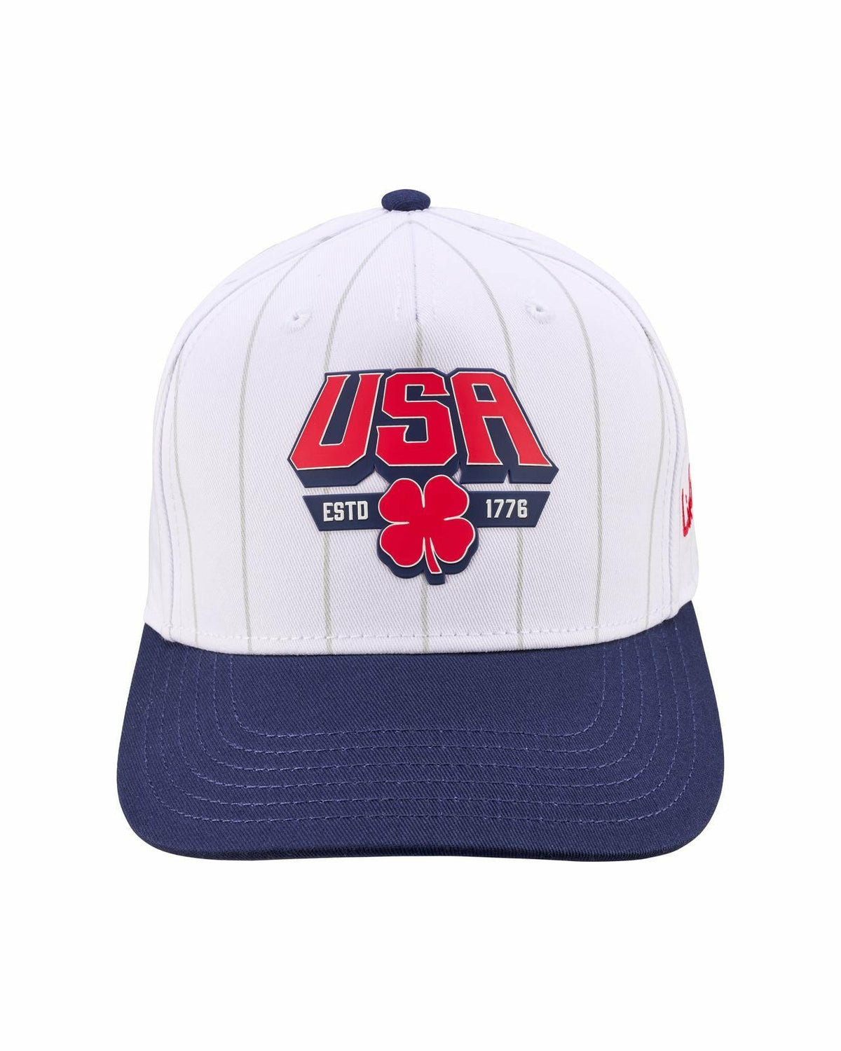 Unisex Adjustable White USA Flag Patriotic Hat