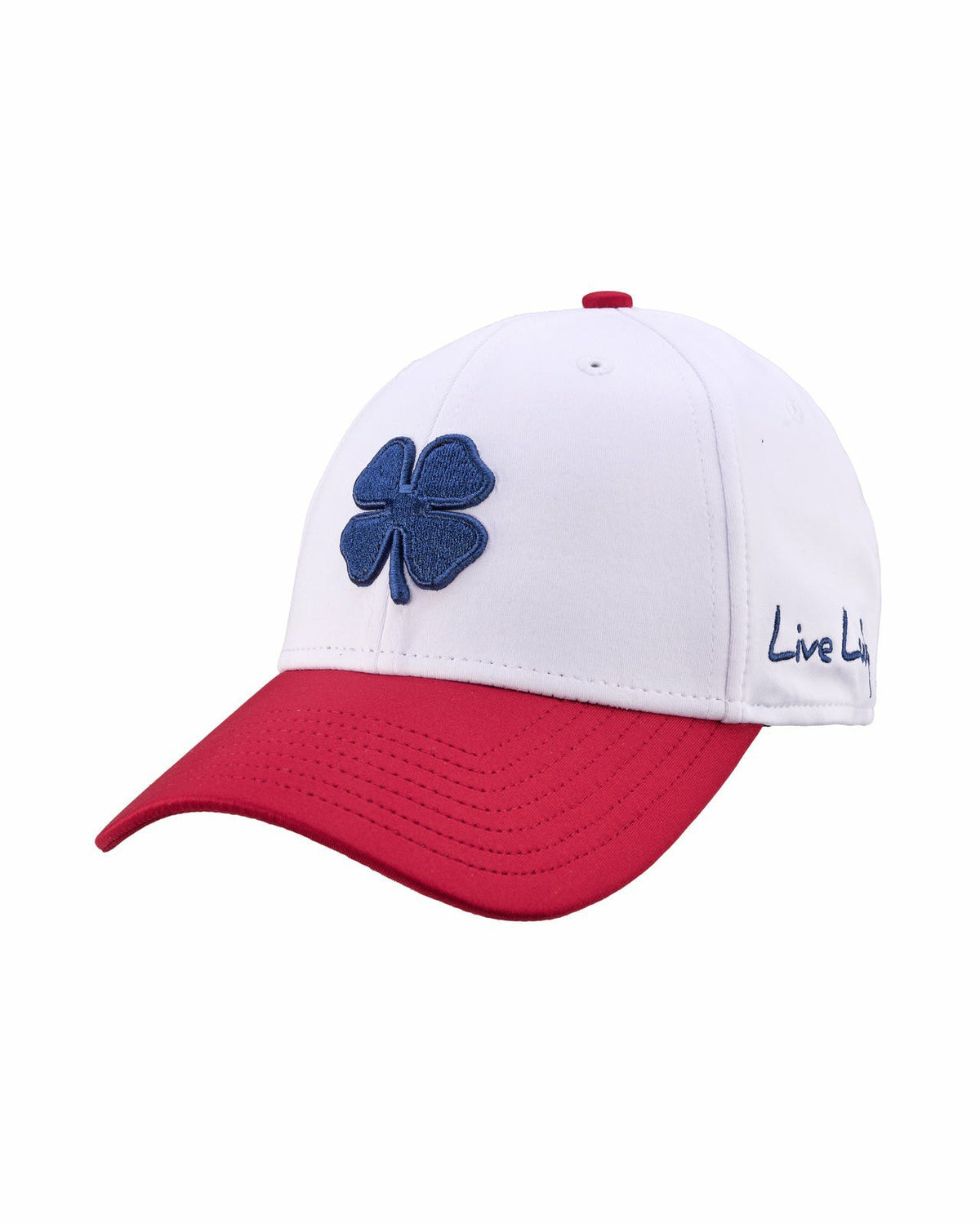 Red, White, and Blue Premium Clover Hat for Golf and Lifestyle