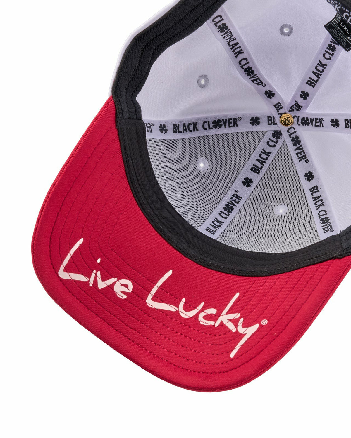Red, White, and Blue Premium Clover Hat for Golf and Lifestyle