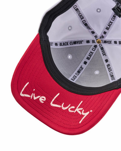 Red, White, and Blue Premium Clover Hat for Golf and Lifestyle
