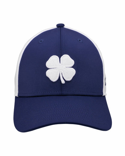White and Blue Premium Clover Hat for Golf and Lifestyle
