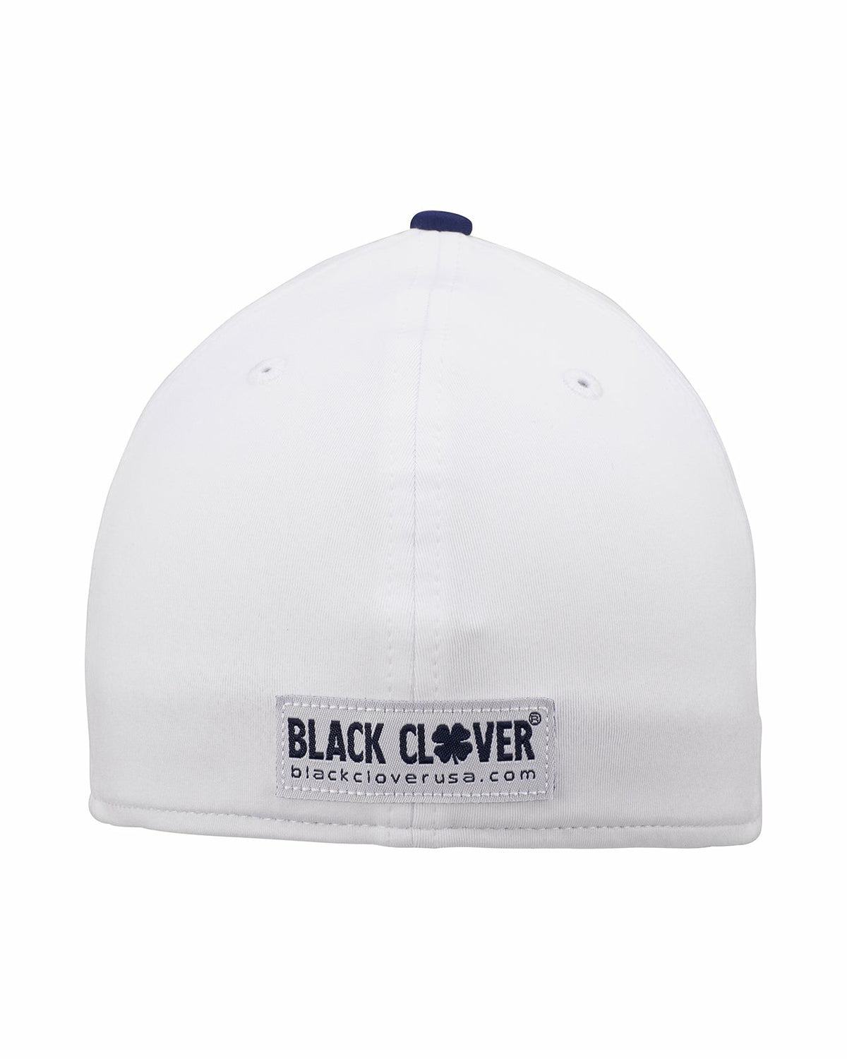 White and Blue Premium Clover Hat for Golf and Lifestyle
