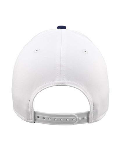 White and Blue Premium Clover Hat for Golf and Lifestyle