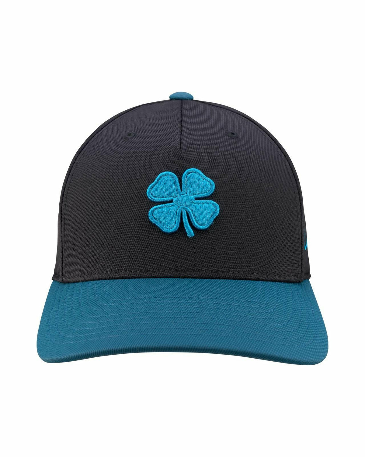 Athletic Unisex Black Snapback with Clover Patch for Golf and Lifestyle