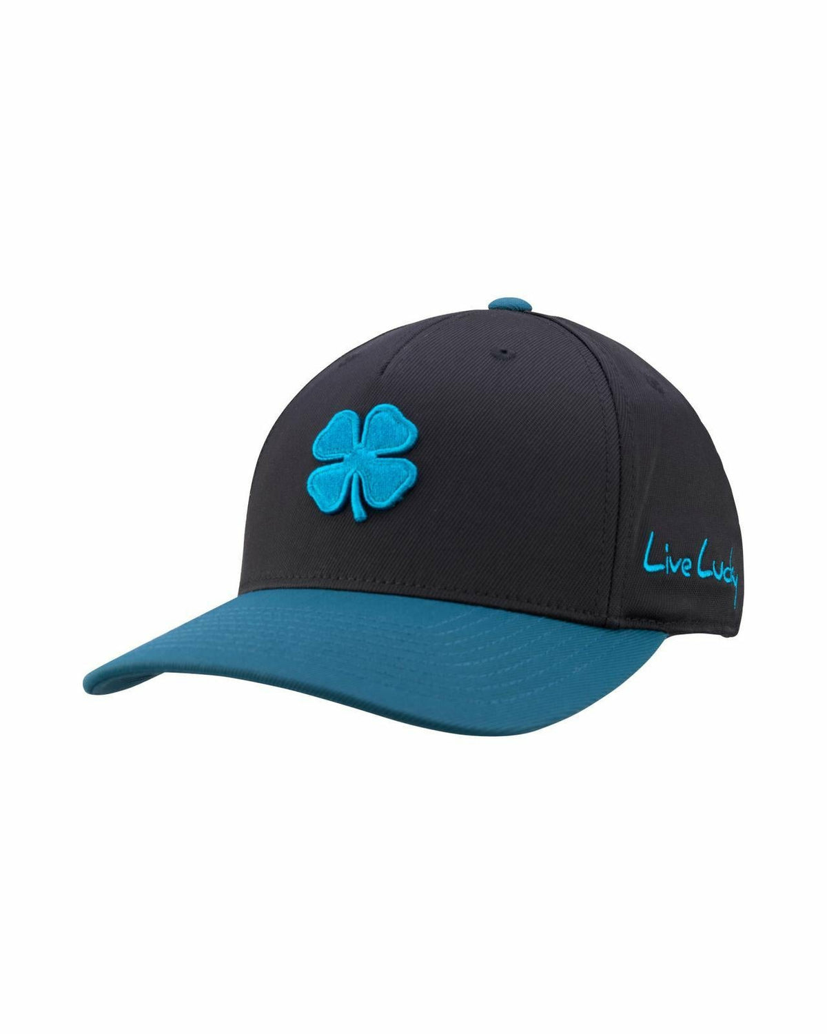 Athletic Unisex Black Snapback with Clover Patch for Golf and Lifestyle