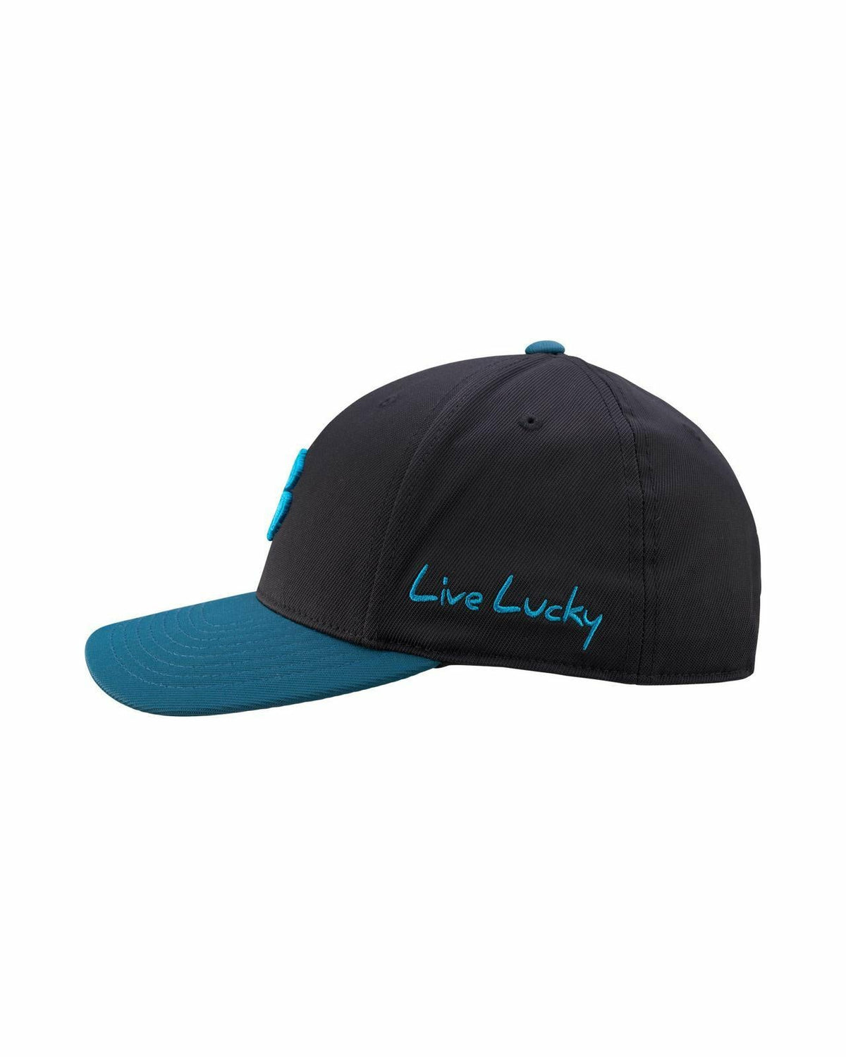 Athletic Unisex Black Snapback with Clover Patch for Golf and Lifestyle