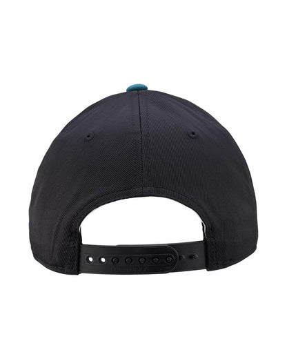 Athletic Unisex Black Snapback with Clover Patch for Golf and Lifestyle