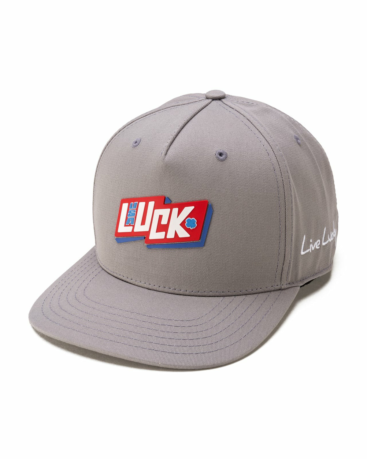 Unisex Adjustable Grey USA Flag Patriotic Hat