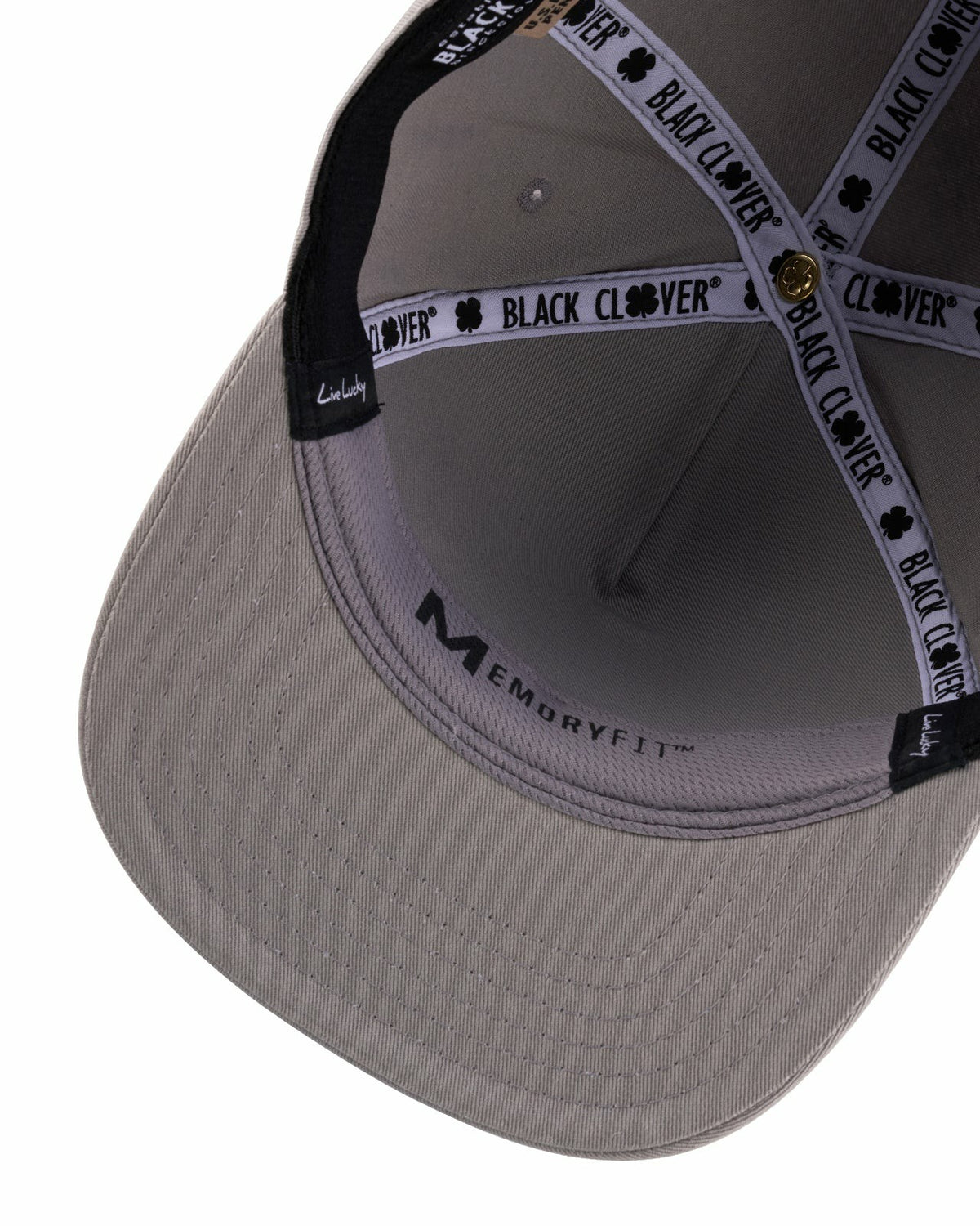 Unisex Adjustable Grey USA Flag Patriotic Hat