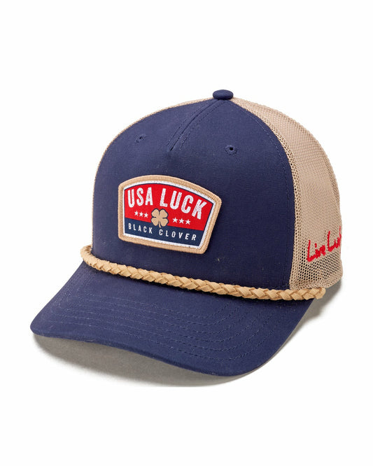 Unisex Adjustable Navy USA Flag Patriotic Hat