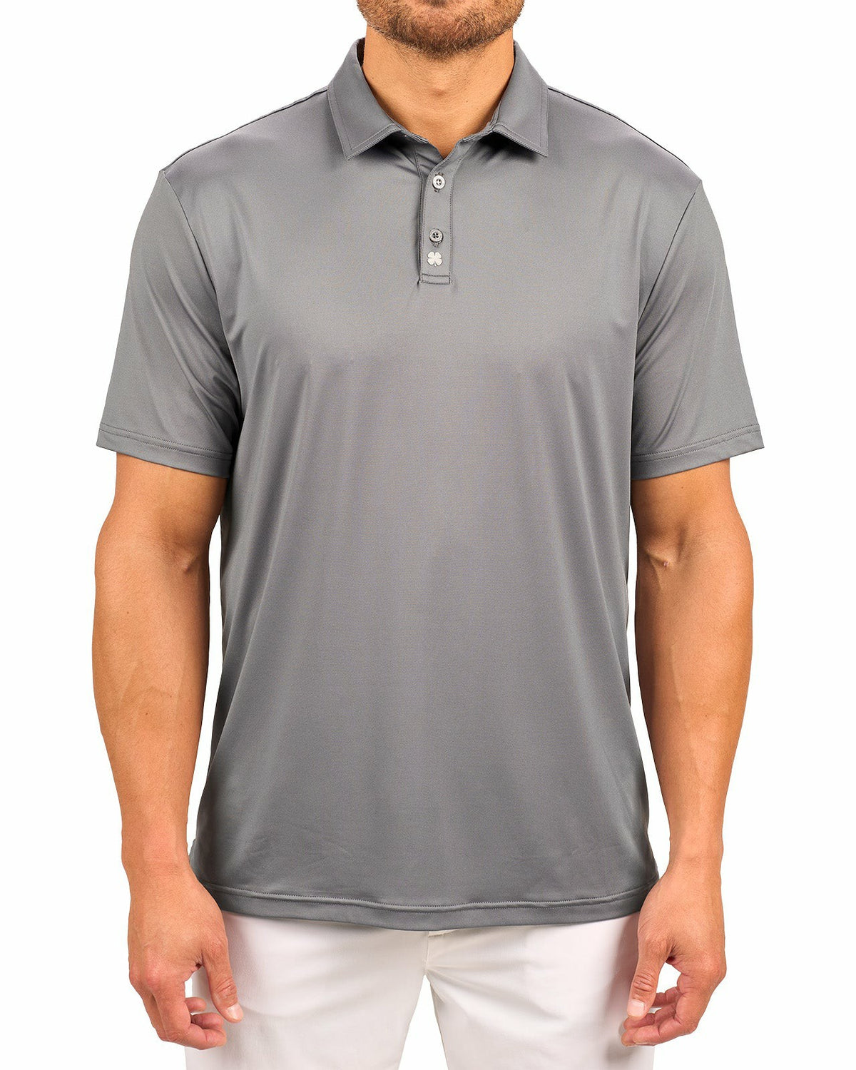Performance Men's Charcoal Grey Polo