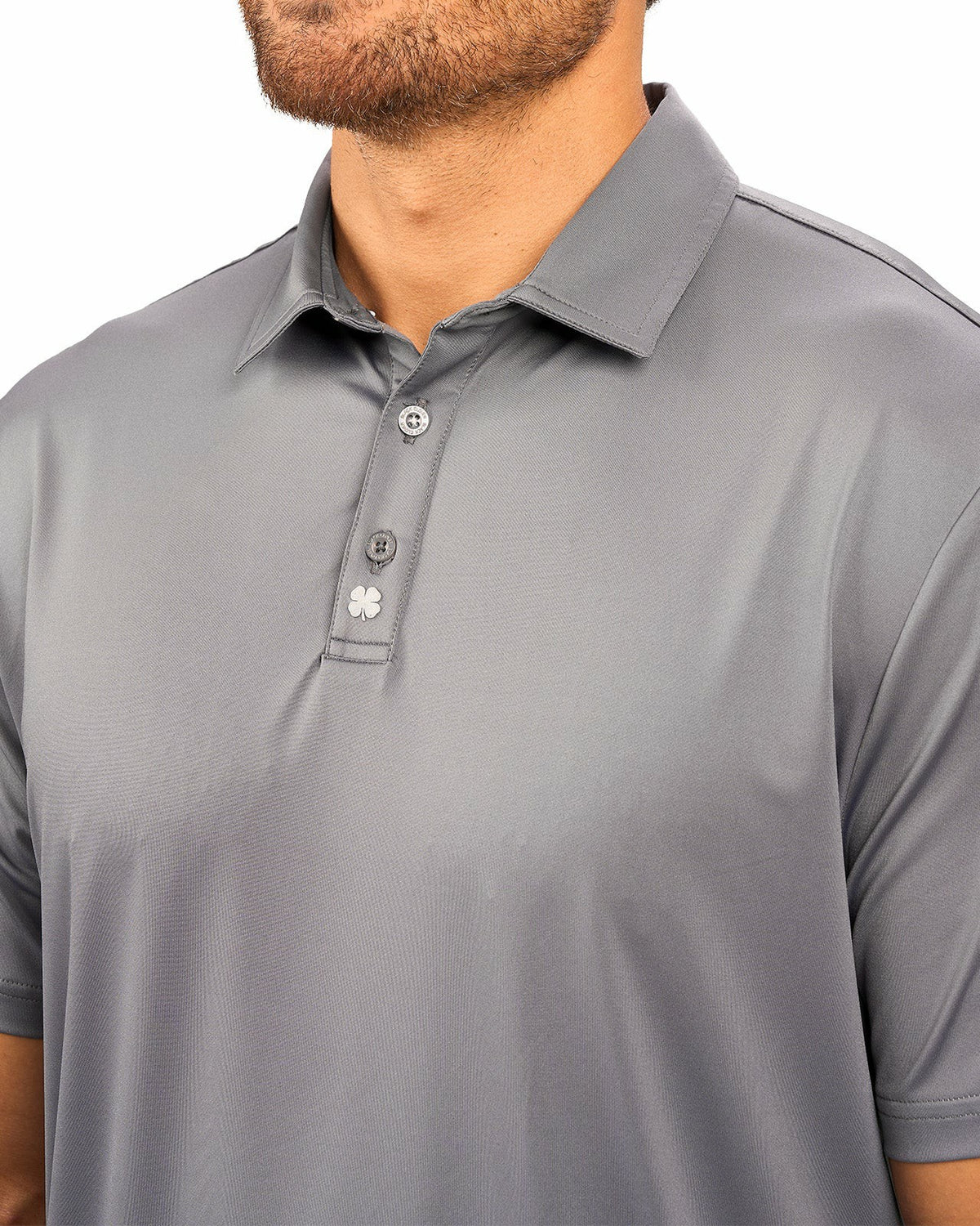 Performance Men's Charcoal Grey Polo