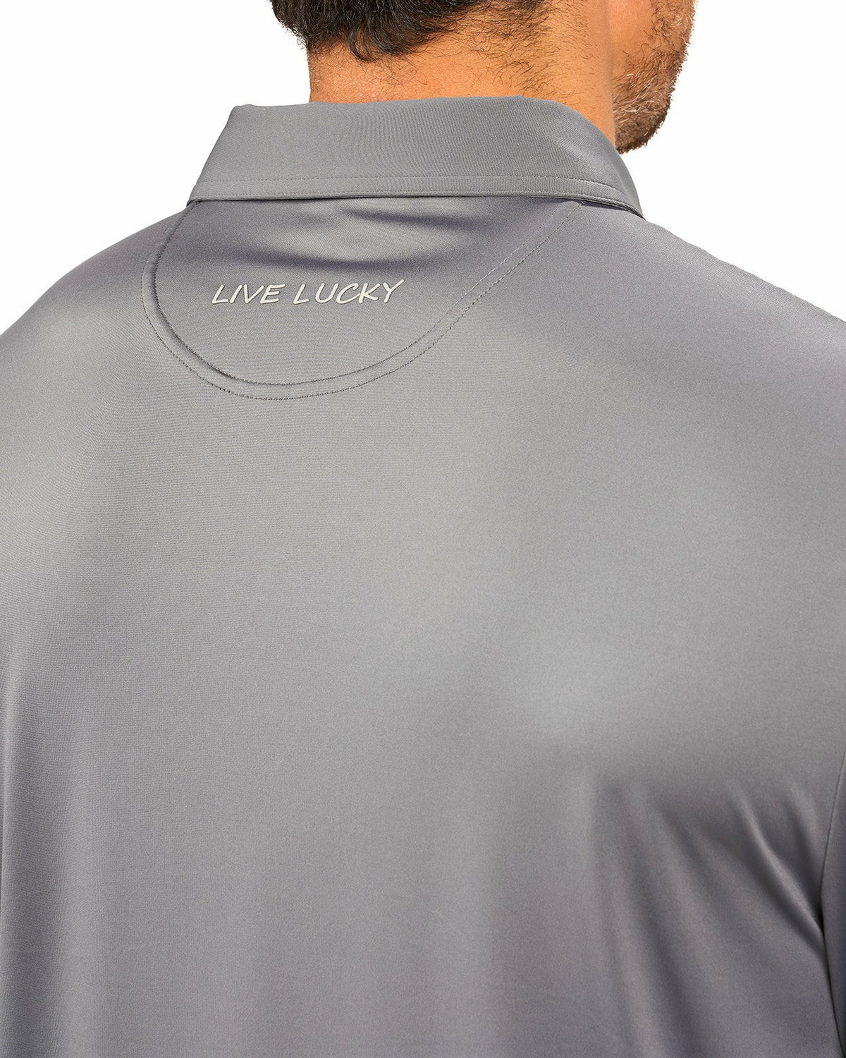 Performance Men's Charcoal Grey Polo