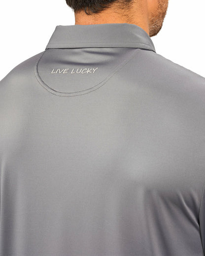 Performance Men's Charcoal Grey Polo