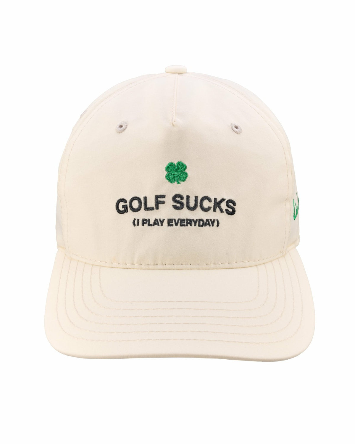 Playful Ivory Hat for Golf and Lifestyle