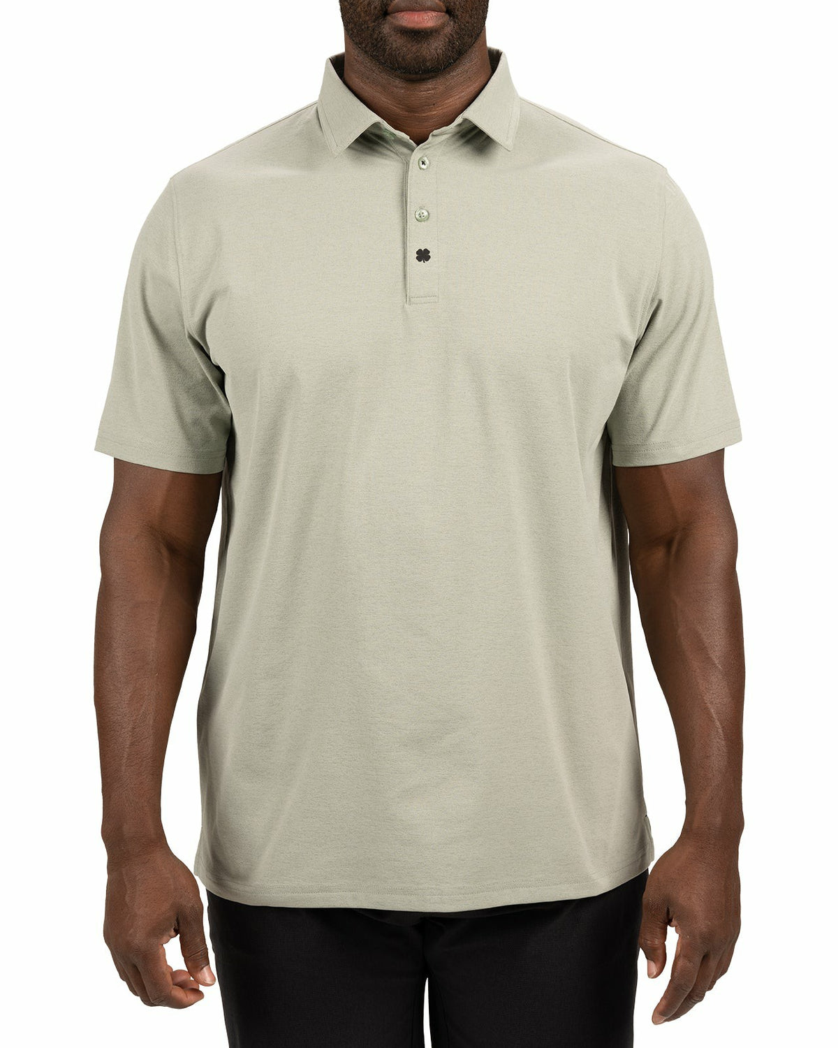 Solid Sage Green Soft Polo for Golf or Business