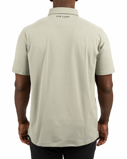 Solid Sage Green Soft Polo for Golf or Business
